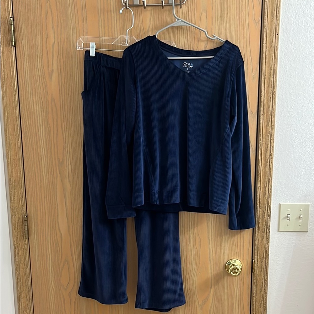 Croft & Barrow Navy Sleepwear Set